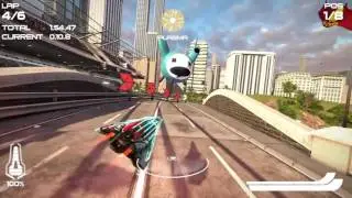 World Record - Metro Park - A+ Class Elite Single Race - WipEout Omega Collection