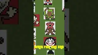 Satisfying Falling Sand Art Minecraft - Lizard Man #shorts #minecraft