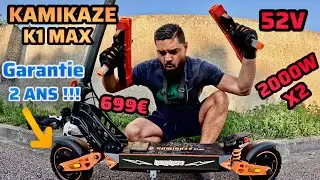 Kamikaze K1 Max 52V 2000W [4k60fps] TROTTINETTE ELECTRIQUE #pourtoi #foryou #fyp #rider