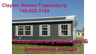 Contemporary Exteriors on Every New Home Clayton Homes of Frazeysburg