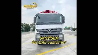 SANY 56M refurbished pump for UAE customer