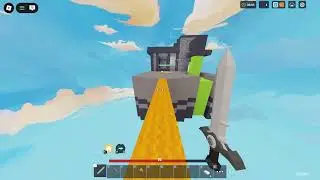 Showcasing the new dragon rider wineffect on roblox bedwars!