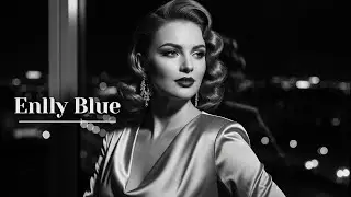 Enlly Blue - Midnight Streets | 1950s Soul Blues (Lonely Road Blues, Sax & Heartfelt Vocals)