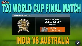 Wcc2-T20 World Cup final Match gameplay (India VS Australia)