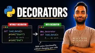 Learn Python DECORATORS in 10 mins
