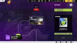 Asphalt Legends Career Mode Progress