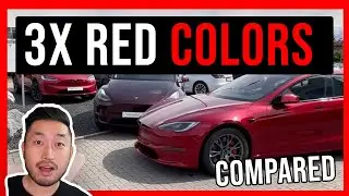 Tesla Midnight Cherry Red vs Ultra Red vs Red Multi-Coat