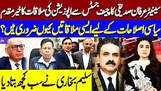 Senator Irfan Siddiqui Statement | Opposition Met CJP Yahya Afridi | Saleem Bukhari Analysis