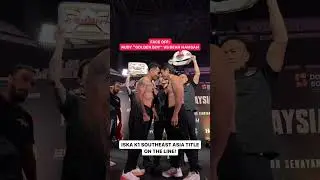 RUDY GOLDEN BOY VS DEAN HAMSAH #faceoff #byoncombat #boxing