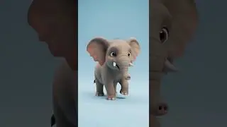 Learn Animals for Kids 🐘🐒🐻🦒| Elephant, Monkey, Bear&Giraffe | Fun Animal Song #learnanimals #shorts
