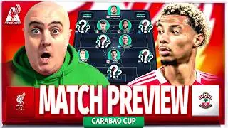 Liverpool's MUCH CHANGED Starting XI To Face Southampton! Predictions & Match Preview