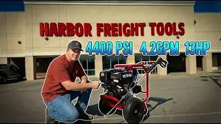 I Bought the Most Expensive Pressure Washer Harbor Freight Sells - Predator 4400PSI 4.2GPM 13HP