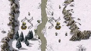 KKND2: Krossfire | Custom Mission | C&C Red Alert | Allied 02V1 - Five to One