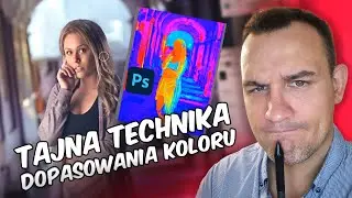 Tutorial Photoshop po polsku, dopasowanie kolorów postaci do tła - matchowanie w fotomontażu