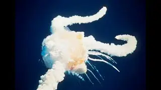 [4K] Challenger Disaster - Live TV uncut footage