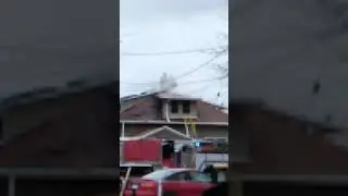 Fire 113 clc roof work 4th hole