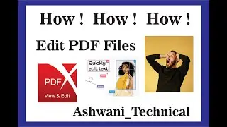 How to Edit PDF Files