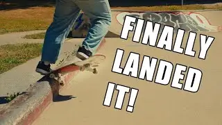 I Finally Landed A Slappy Crooked Grind