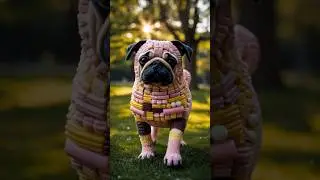 Puppies + Candy Part2 | Mind blowing animal fusion (Golden Retriever, Pug, Corgi, Poodle, Dalmatian)