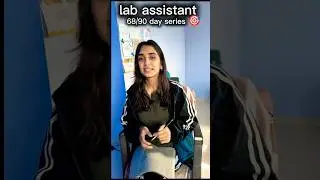 68/90 day series lab assistant exam 🎯#labassistantexam #motivation #viralvideo #ytshorts
