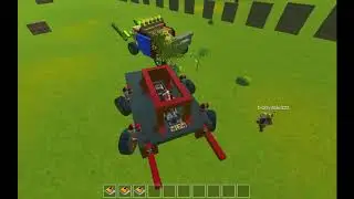 multiplayer garbage truck race!! [] scrap mechanic multiplayer madness