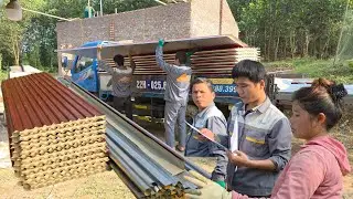 She Bought Roofing Sheets &ndash; Company Staff Delivered to Her Home Ly Phuc Ca
