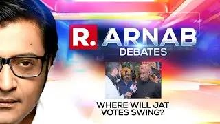Will Amit Shah's Jat Outreach Lead A BJP Upswing In Uttar Pradesh Elections? | Arnab Debates
