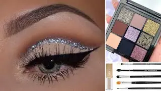Cutcreas naturel makeup tutorial for beginners step by step|bridal eyes makeup tutorial |shine&glow 