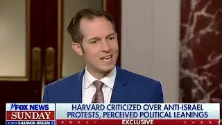 Jake Auchincloss on Fox News Sunday to discuss the Trump's assault on higher education