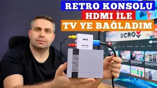 RETRO KONSOLU HDMI İLE &Ccedil;ALIŞTIRMAK | AV TO HDMI D&Ouml;N&Uuml;ŞT&Uuml;R&Uuml;C&Uuml;