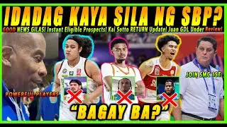 SWERTE ng GILAS! BAGONG HYBRID PLAYERS INSTANT ELIGIBLE! | Kai Sotto Return Date CONFIRMED!