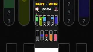 Water sort puzzle - Level 1544
