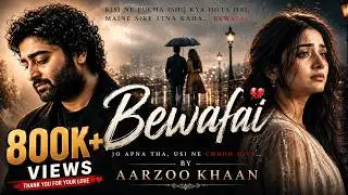 Bewafai – Aarzoo Khaan | Emotional Hindi Sad Song | New Song 2026 | Arijit Singh Vibe