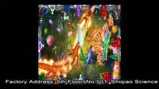 High profit catching fish game machine, arcade fish hunter game machine for sale狂暴火龙  Dragon Fury）