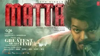 Matta - Goat 4th single karoke #thalapatyvijay #thalapathy #vijay #goat #matta #tamil #goat vijay