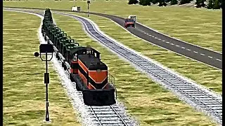 Train Sim - Mountain Pass Using ALCO S3 - Simulasi Kereta Api