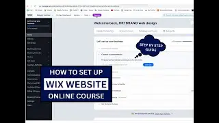 wix dashboard tutorial | how to set up wix website #webgifyinstitute online course learn with earn