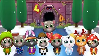 Talking Tom Gold Run - Discover All the Characters - All the Bikes - All the Skateboards