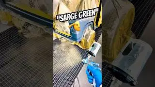 A-TEN-HUT! 🫡 #satisfying #asmr #car #truck #painting #fyp
