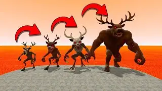 NEW EVOLUTION OF THE DEER 99 NIGHTS IN THE FOREST ROBLOX | Garry&rsquo;s Mod