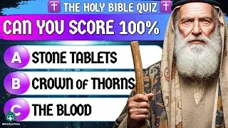 Bible Quiz: Can You Name These 27 Biblical Objects? Test Your Bible Knowledge!