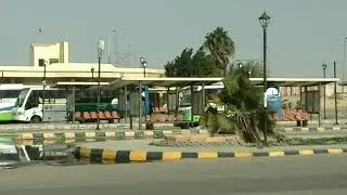 جولة في منطقة موقف الاوتوبيس باسكان الشباب والمستقبل في العبور