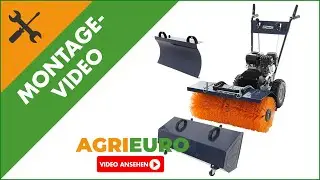 Montagevideo Benzin-Kehrmaschine - Mehrzweckger&auml;t BullMach BM-SS 80 WEL