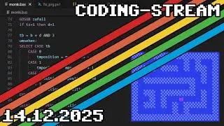 C64 Coding in XC-BASIC: Das Monster lernt SEHEN! (Hybrid-Coding)