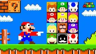 Super Mario Bros. But There Are MORE Tiny Blocks!