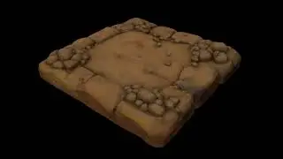 Stylized Stone & Dirt Floor 