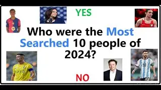 Most searched people of 2024  Top 10  popular People on Google 2024 most googled person 2024