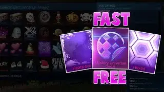 How To Get Your First Mystery Decal Super Fast And Free (Simple Rocket League Guide)