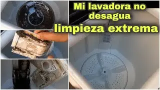 Como limpiar por completo tu lavadora semiautomatica