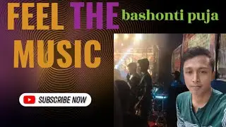 Palpara bashonti pujay pranam band show vlog। feel the music। @PranamBand